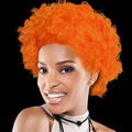 Orange Team Spirit Wig